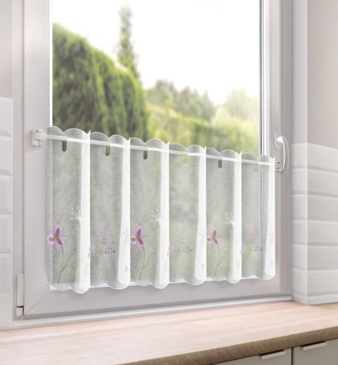 FIRANA GOTOWA INESA 150 X 40 CM BIAŁY