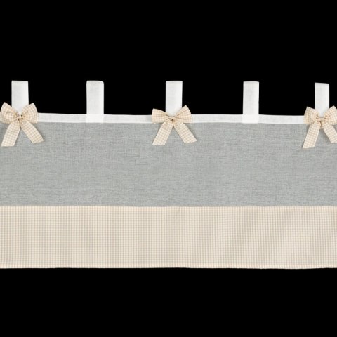 FIRANA GOTOWA POLINA NA SZELKACH 150 X 40 CM BIAŁY