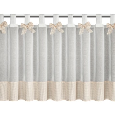 FIRANA GOTOWA POLINA NA SZELKACH 150 X 70 CM BIAŁY