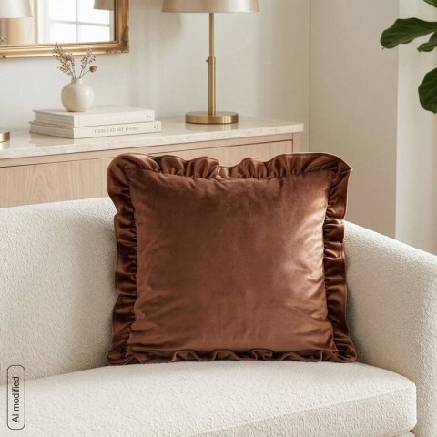 POSZEWKA BRENDA1 45 X 45 CM RUDY