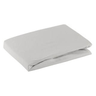 PRZEŚCIERADŁO Z GUMKĄ JERSEY D91 200 X 200 X 25 CM JASNOSZARY