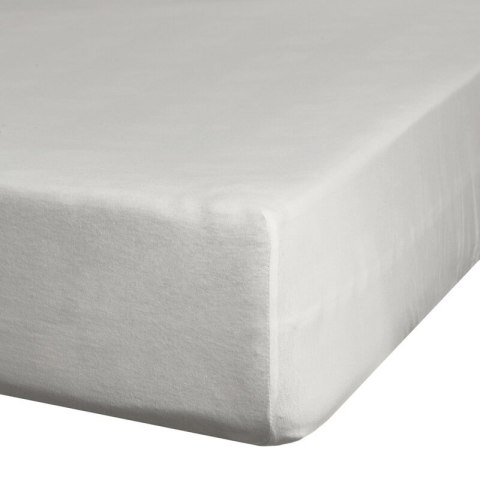 PRZEŚCIERADŁO Z GUMKĄ JERSEY D91 200 X 200 X 25 CM JASNOSZARY
