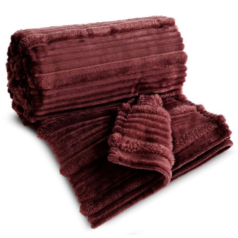 KOC NINA 200 X 220 CM BURGUNDOWY