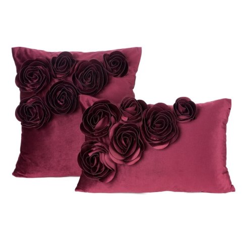 POSZEWKA FLORES 1 30 X 50 CM BURGUNDOWY