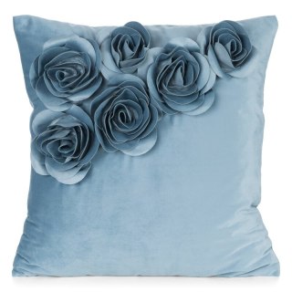 POSZEWKA FLORES 1 45 X 45 CM CIEMNONIEBIESKI