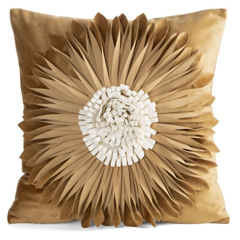 POSZEWKA FLORES 3 45 X 45 CM MIODOWY