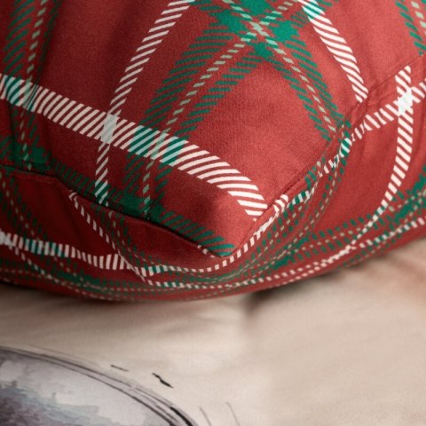 ŚWIĄTECZNY KOMPLET POŚCIELI CUDDLE 160 X 200 CM BRĄZOWY