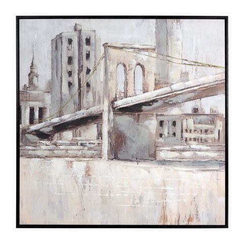 OBRAZ 761 80 X 80 X 4 CM KREMOWY