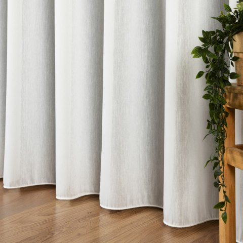 Firanka fantazyjna z ołowianką, wysokość 300cm, kolor 010 offwhite 623013/OLO/010/000300/1