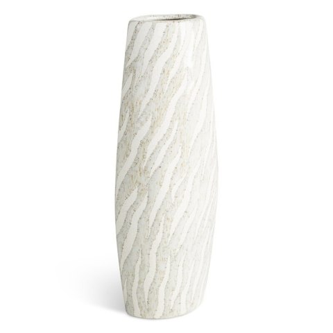 WAZON DEKORACYJNY ADA (02) 13 X 7 X 35 CM BIAŁY