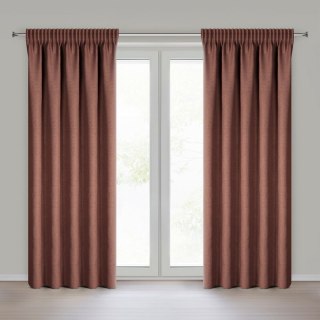 ZASŁONA GOTOWA JULA2 NA TAŚMIE 140 X 270 CM MARSALA