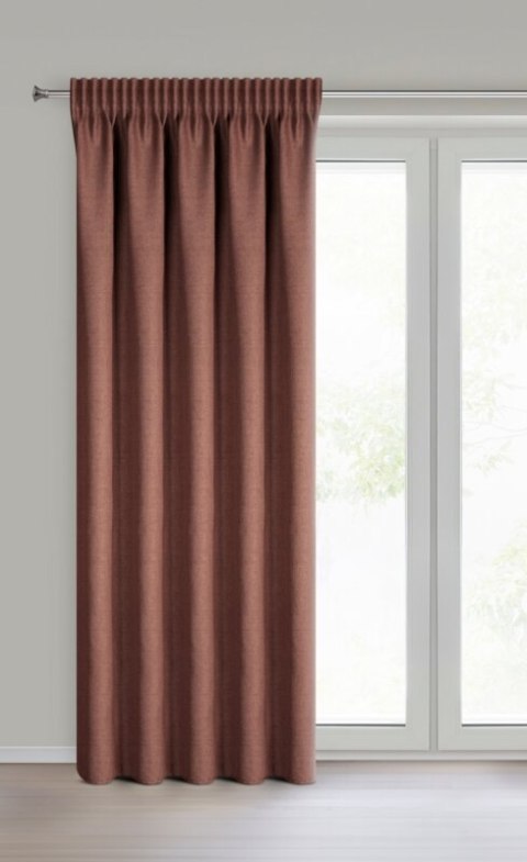 ZASŁONA GOTOWA JULA2 NA TAŚMIE 140 X 270 CM MARSALA