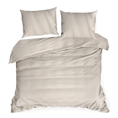 KOMPLET POŚCIELI ALBA3 200 X 220 CM BEŻOWY