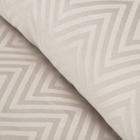 KOMPLET POŚCIELI ALBA3 200 X 220 CM BEŻOWY