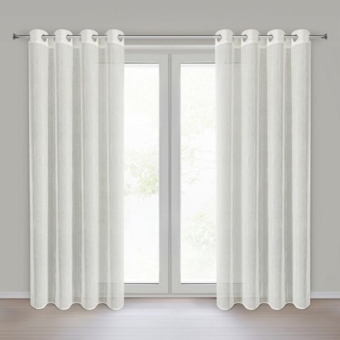 FIRANA GOTOWA NELLY 140 X 250 CM NATURALNY