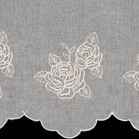 FIRANA GOTOWA ELSIE 145 X 70 CM BIAŁY