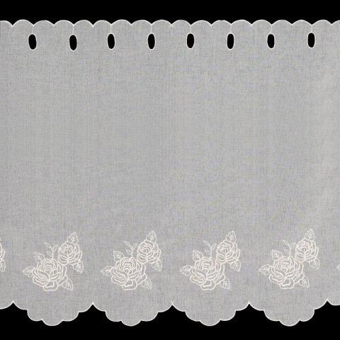 FIRANA GOTOWA ELSIE 145 X 70 CM BIAŁY