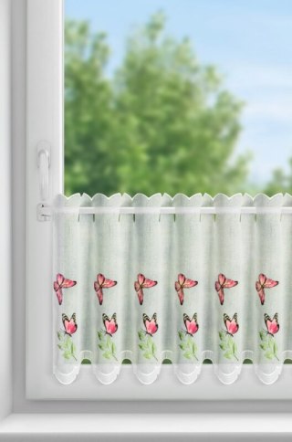FIRANA GOTOWA FARFALLA 145 X 40 CM BIAŁY