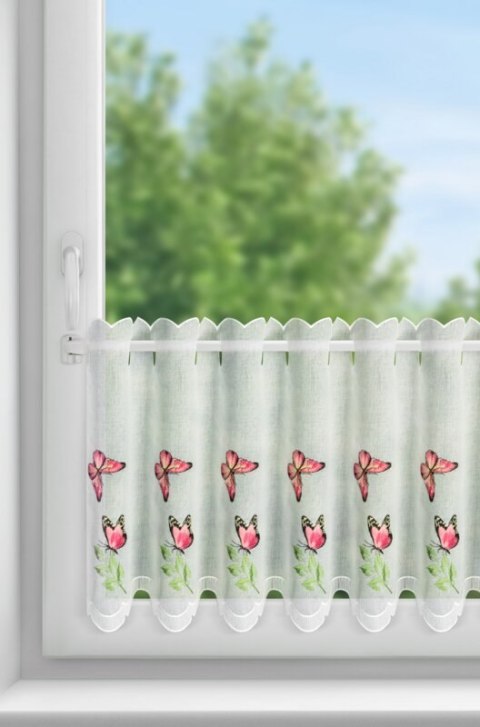 FIRANA GOTOWA FARFALLA 145 X 40 CM BIAŁY