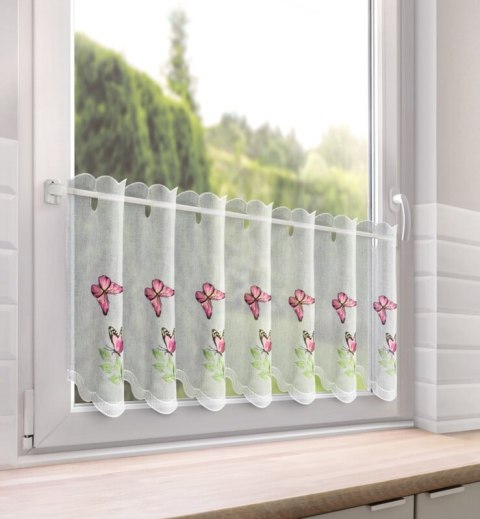 FIRANA GOTOWA FARFALLA 145 X 40 CM BIAŁY