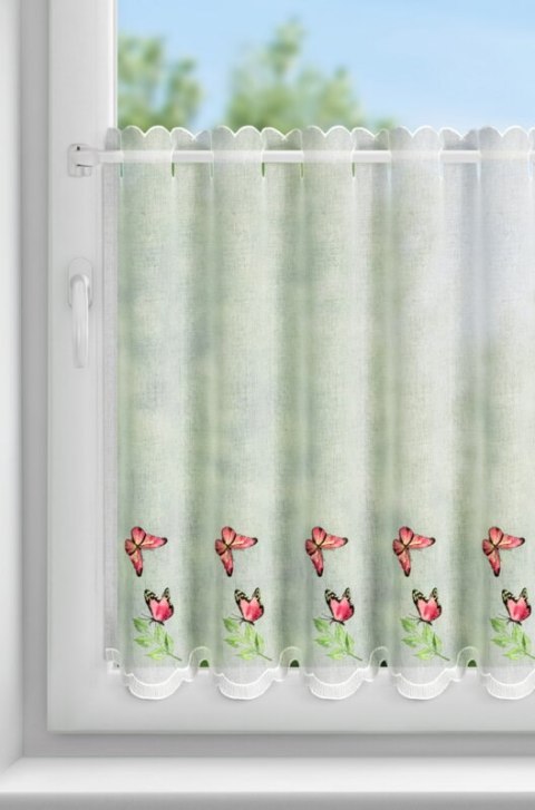 FIRANA GOTOWA FARFALLA 145 X 70 CM BIAŁY