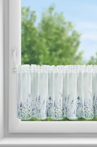 FIRANA GOTOWA MEADOW NA TAŚMIE 150 X 40 CM BIAŁY