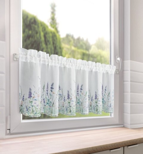FIRANA GOTOWA MEADOW NA TAŚMIE 150 X 40 CM BIAŁY