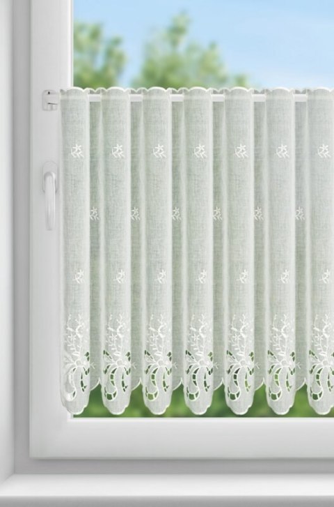 FIRANA GOTOWA FALVIA 143 X 70 CM BIAŁY