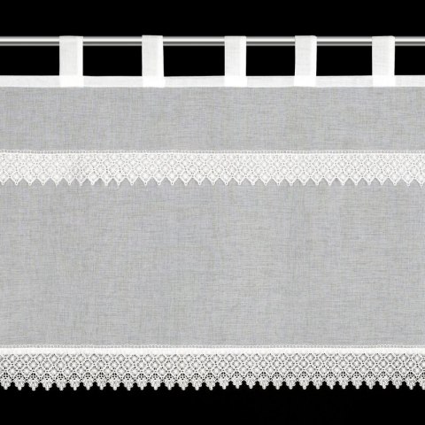 FIRANA GOTOWA ERNA NA SZELKACH 150 X 70 CM BIAŁY