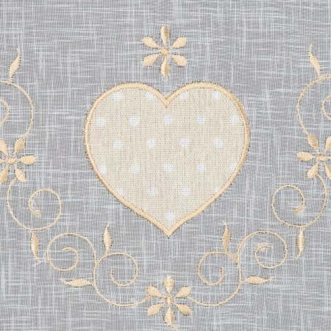 FIRANA GOTOWA INKA NA TAŚMIE 150 X 40 CM BIAŁY