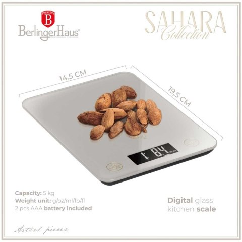 ELEKTRONICZNA WAGA KUCHENNA BERLINGER HAUS BH-9752 SAHARA