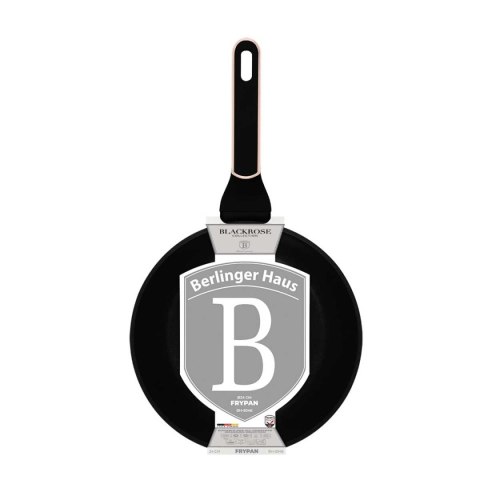 PATELNIA TYTANOWA 28cm BERLINGER HAUS BH-8347 BLACK ROSE