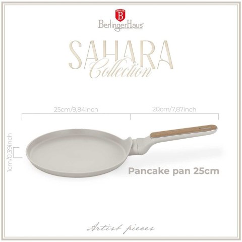 PATELNIA TYTANOWA DO NALEŚNIKÓW 25cm BERLINGER HAUS BH-8310 SAHARA NORDIC