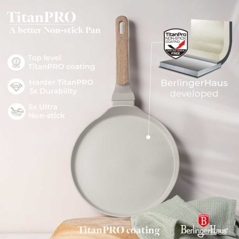 PATELNIA TYTANOWA DO NALEŚNIKÓW 25cm BERLINGER HAUS BH-8310 SAHARA NORDIC