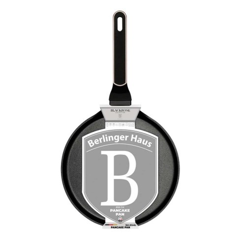 PATELNIA TYTANOWA DO NALEŚNIKÓW 25cm BERLINGER HAUS BH-8348 BLACK ROSE
