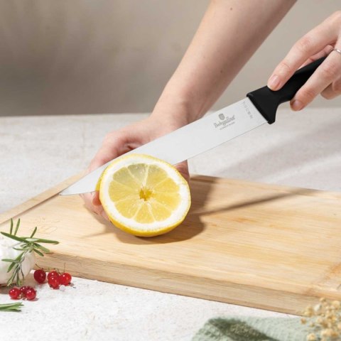 ZESTAW 5 NOŻY KUCHENNYCH Z DESKĄ BERLINGER HAUS BH-2963 BLACK ROSE