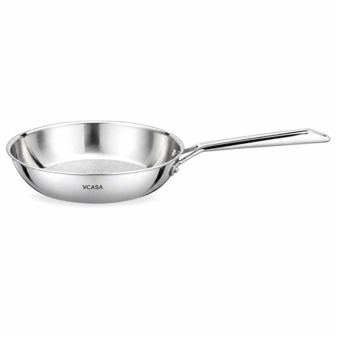 PATELNIA STALOWA 24cm VCASA VC-90152 VELORA TRI-PLY