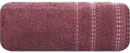 ręcznik pola kolor bakłażan niska cena 70x140 cm tani ręcznik