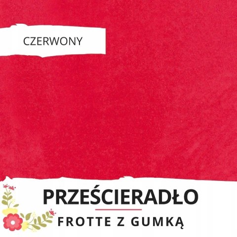 przescieradło frotte gumka bawełna