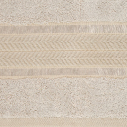 Ręcznik do ciała Miro bambusowy 50x90 kolor beżowy