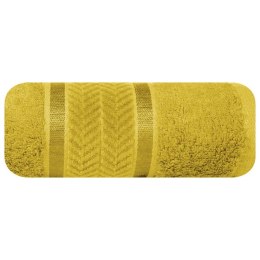 Ręcznik do ciała Miro bambusowy 50x90 kolor musztardowy