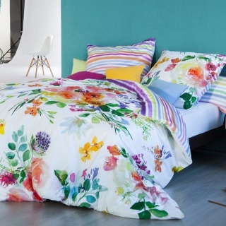 Pościel z bawełny egipskiej Garden rozmiar 155x200 / 200x220