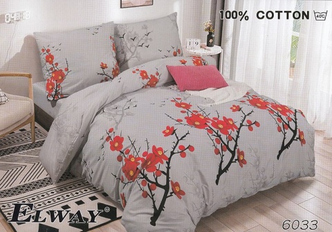 Pościel satyna bawełniana rozmiar 220x200 + 2 poszewki 70x80 różne wzory