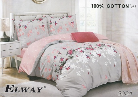 Pościel satyna bawełniana rozmiar 220x200 + 2 poszewki 70x80 różne wzory