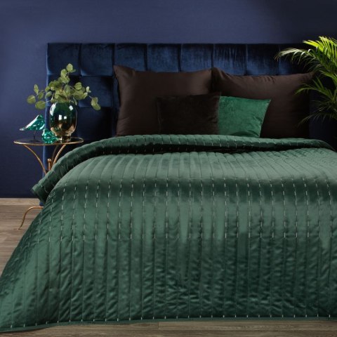 Narzuta na łóżko FRIDA 1 170X210 kolor Ciemny Zielony