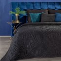 Narzuta na łóżko 170X210 kolor Czarny