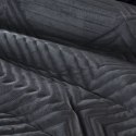 Narzuta welwetowa SOFIA 220x240 cm kolor czarny
