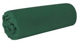 Prześcieradło z makosatyny - NOVA kolor    ciemny zielony   160X210
