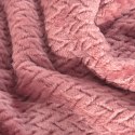 Koc CINDY 170x210 cm kolor różowy