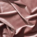 Zasłona z miękkiego welwetu Rosa 140x300 cm kolor różowy taśmy